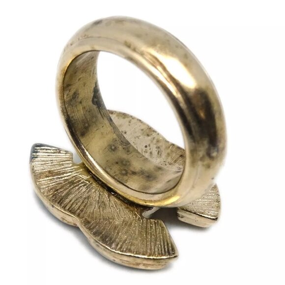 Chanel CC Ring Gold - Picture 6 of 9
